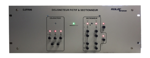 djfr06 – disjoncteur fictif & sectionneur version rack